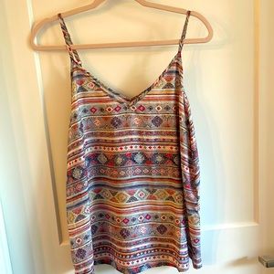 Multicolored Entro L Camisole